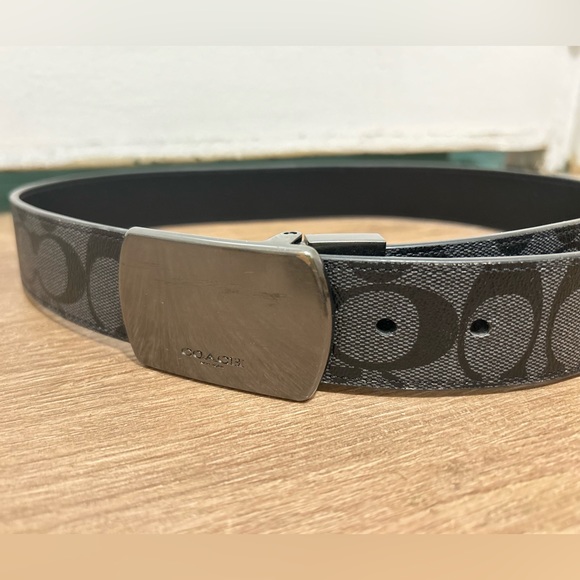 𝐄𝐔𝐂 𝐂𝐎𝐀𝐂𝐇 𝐑𝐞𝐯𝐞𝐫𝐬𝐢𝐛𝐥𝐞 𝐁𝐥𝐚𝐜𝐤 𝐋𝐞𝐚𝐭𝐡𝐞𝐫 𝐁𝐞𝐥𝐭 - Picture 16 of 16